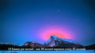 Astrophotography Frame Rate Time Lapse Test