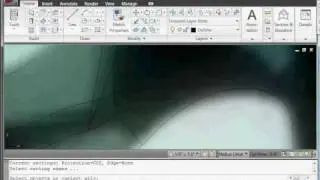 AutoCAD trace demonstration