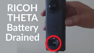 RICOH THETA Z1 Battery Drained  Normal Condition