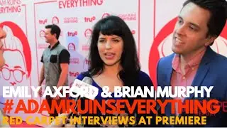 Emily Axford & Brian Murphy Interviewed at Adam Ruins Everything Event 