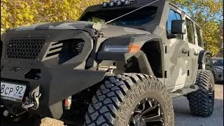 Топором Разрубили Злой Wrangler  Ремонт и Покраска в ШАМАН студии