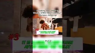 Breaking 100 LAWS In World's STRICTEST Country! | NichLmao (Bungee Jumping) 