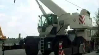 The Terex Bendini A600 Rough Terrain Crane, 6-ton lifting capacity
