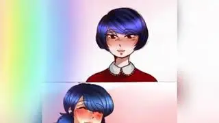 Ship¦❤️Marinette×kagami❤️/❤️Xloe×marinette❤️|шип¦❤️Маринетт×Кагами❤️/🧡Хлоя🧡×🧡Маринетт🧡Rus/Eng