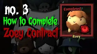 Zoey Contract / 3 / Tower Heroes Roblox / Halloween Event 2024
