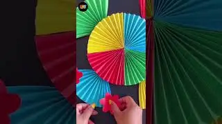Quick and Easy Paper Wall Hanging Craft / 