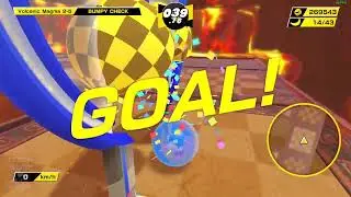 Super Monkey Ball Banana Mania (PC) - Story Mode - World 2 (Volcanic Magma)