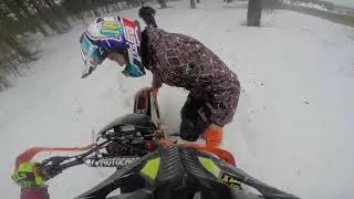 26 марта первый выезд весной без шипов на мото