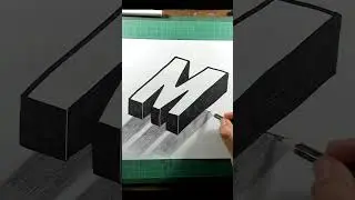 Tienes que probar este efecto en 3D! #dibujarfacilmente #dibujo #tutorial #tutoriales #drawing