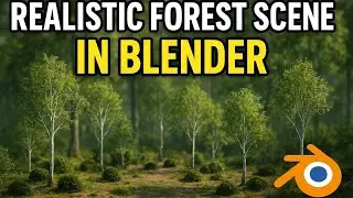 make a realistic  Foggy Forest   |EASY PATH AND LIGHTING TUTORIAL