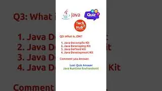 Java Question No. 3 