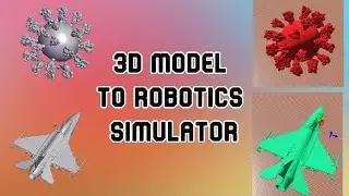 CAD Model to Robot Simulator | URDF to PROTO | Webots | [Tutorial 17]
