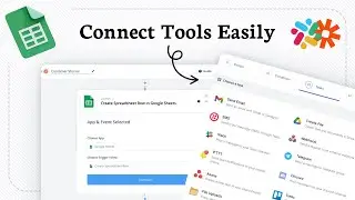 How to Connect Slack and Google Sheets (connect apps easily)