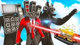 CARS vs ALL THE TITANS Skibidi Toilet | TEARDOWN MODS (Speakerman, Cameraman and TVman)