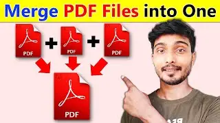 How to merge pdf files into one | How to combine pdf files into one |Convert 2 pdf into one pdf file