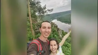 Воскресная покатушка с дочерью на Кустики, Скалы и Красный Ключ