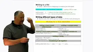 4 - Writing a File