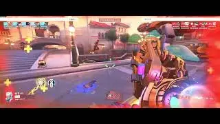 Overwatch 2 - Zarya (Gold) Zero Deaths - 3440x1440 - Rialto Quickplay