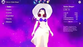 Raiden Shogun Summer Bikini | Genshin Impact MOD