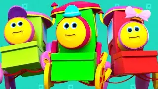 Five Little Trains,Train Song & More Nursery Rhymes for Children