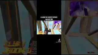 IS JADON THE FASTEST BUILDER IN FORTNITE? 👀 