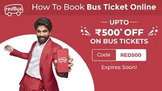 Bus Ticket Booking Online in Hindi 2023 | Bus Ki Ticket Kaise Book Kare Mobile se | RedBus App