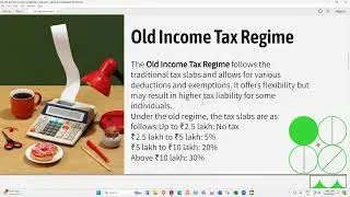 Basic Understanding of Old and New Income tax regime in India