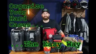 Motorcycle Pannier and Hard Case Packing Trick