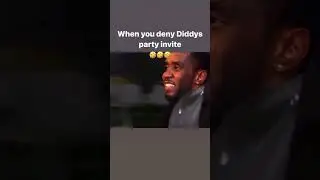No Diddy! Bruhhh No Party for my people we good bruhhh!