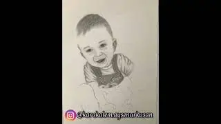 Karakalem bebek çizimi