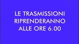 Конец и начало эфира (Rai 1 Италия,13.10.2010)
