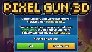 NEW BAN WAVE IN PIXEL GUN 3D?!?!