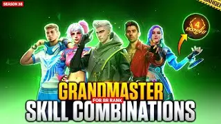 Best Character Skill Combination For Br Rank || Perfect Br Rank Character Combination