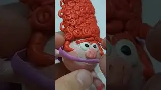 Принцесса Нюша из пластилина