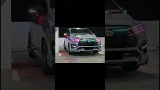 Castem Headlamp Innova Reborn Drl Hexagounal RGB Led Slim Frame