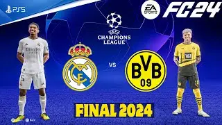FC 24 - Real Madrid Vs Borussia Dortmund - UEFA Champions League FINAL 23/24 | PS5™ [4K60]