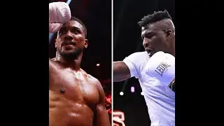 SIDE-BY-SIDE TRAINING: Anthony Joshua vs Francis Ngannou