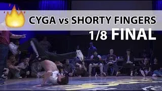 Cyga vs Shorty Fingerz | 1x1 breaking PRO | 1:8 | BATTLE OF EST 2016 | 10.12.16 