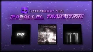 Free Parallel Lines Transition For Video Editors | After Effects Free Project File