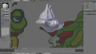 Superfrog 3D modeling timelapse - Blender 2.76