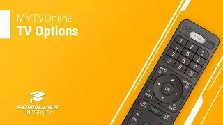 MYTVOnline ТВ Опции