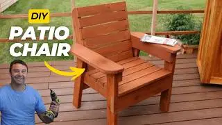 How to Build a Patio Chair - DIY Outdoor Chair Build