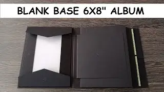 USE UP YOUR STASH  Vol.1. |  BLANK ALBUM TUTORIAL ~Start to Finish ~ 6x8  Paper Pad | Scarpbook 2024