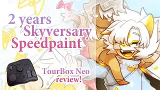 Speedpaint : 2 years Skyversary + TourBox Neo review