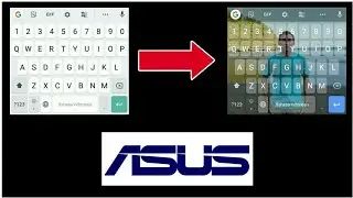 Cara Ganti Tema / Background Keyboard HP Asus dengan Foto Sendiri