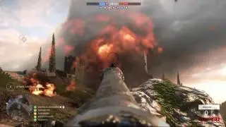 Battlefield 1 - AT Rocket Gun Headshot