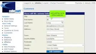 How to manage your customers in CubeCart