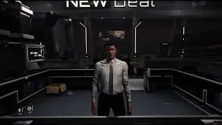 Star Citizen, flying around and mining.