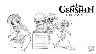 Los juguetes de Nahida - Genshin Impact comic (FANDUB)