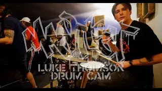 MANTLET - 4K - LUKE THOMSON DRUM CAM -  FULL SET - AUDIO LOUNGE, GLASGOW - 03.09.21